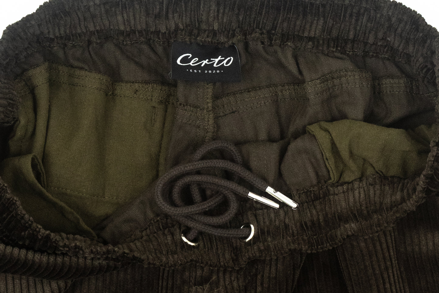 Cord pant green