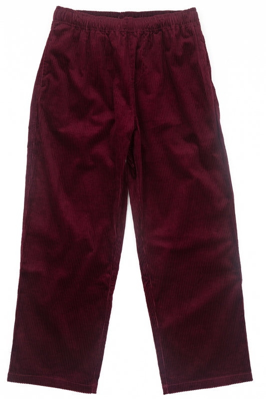 Cord pant burgundy