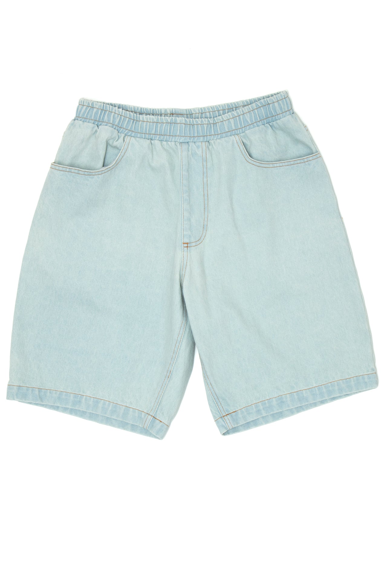 Denim shorts DST001 heavy worn faded