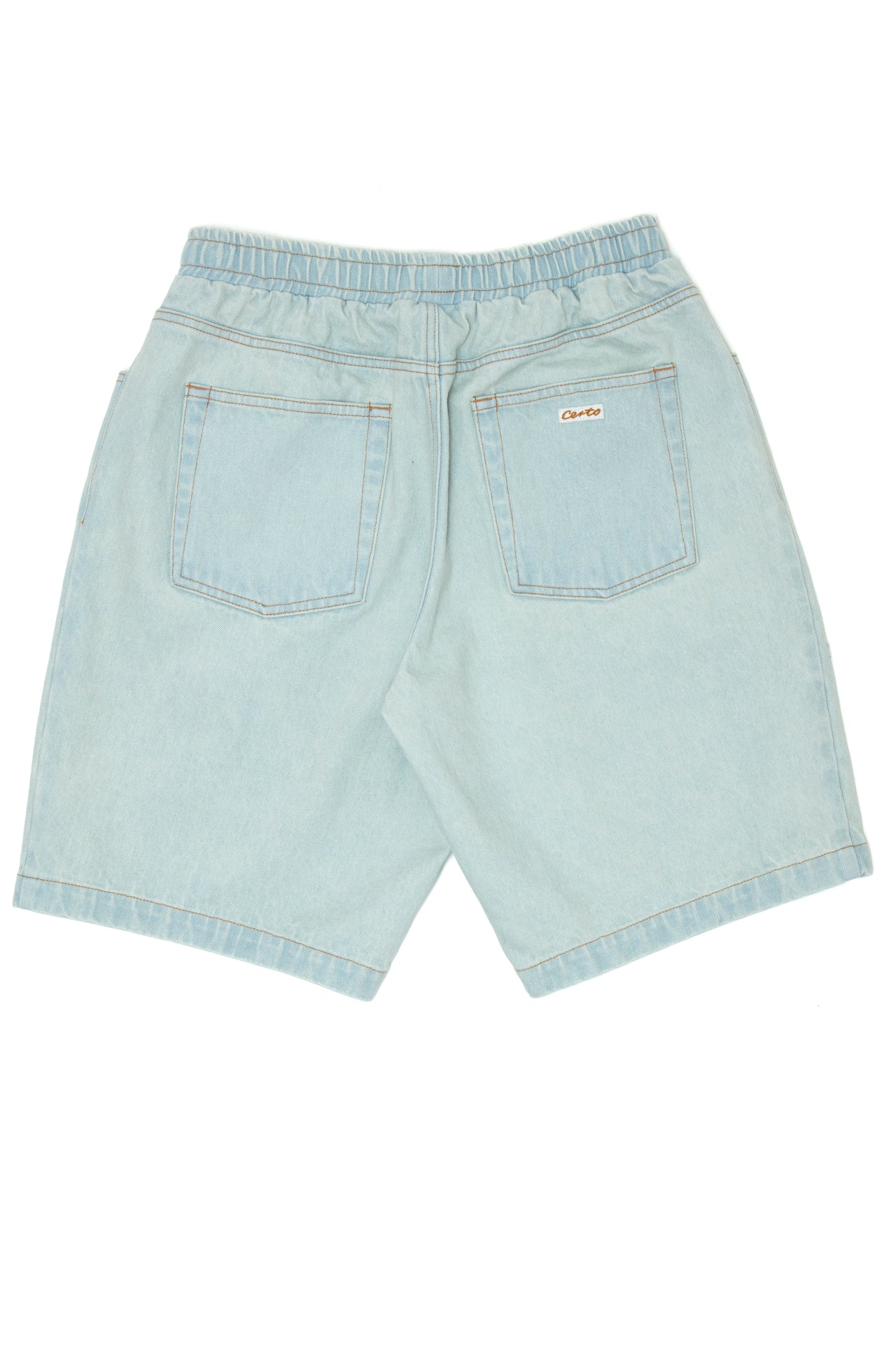 Denim shorts DST001 heavy worn faded