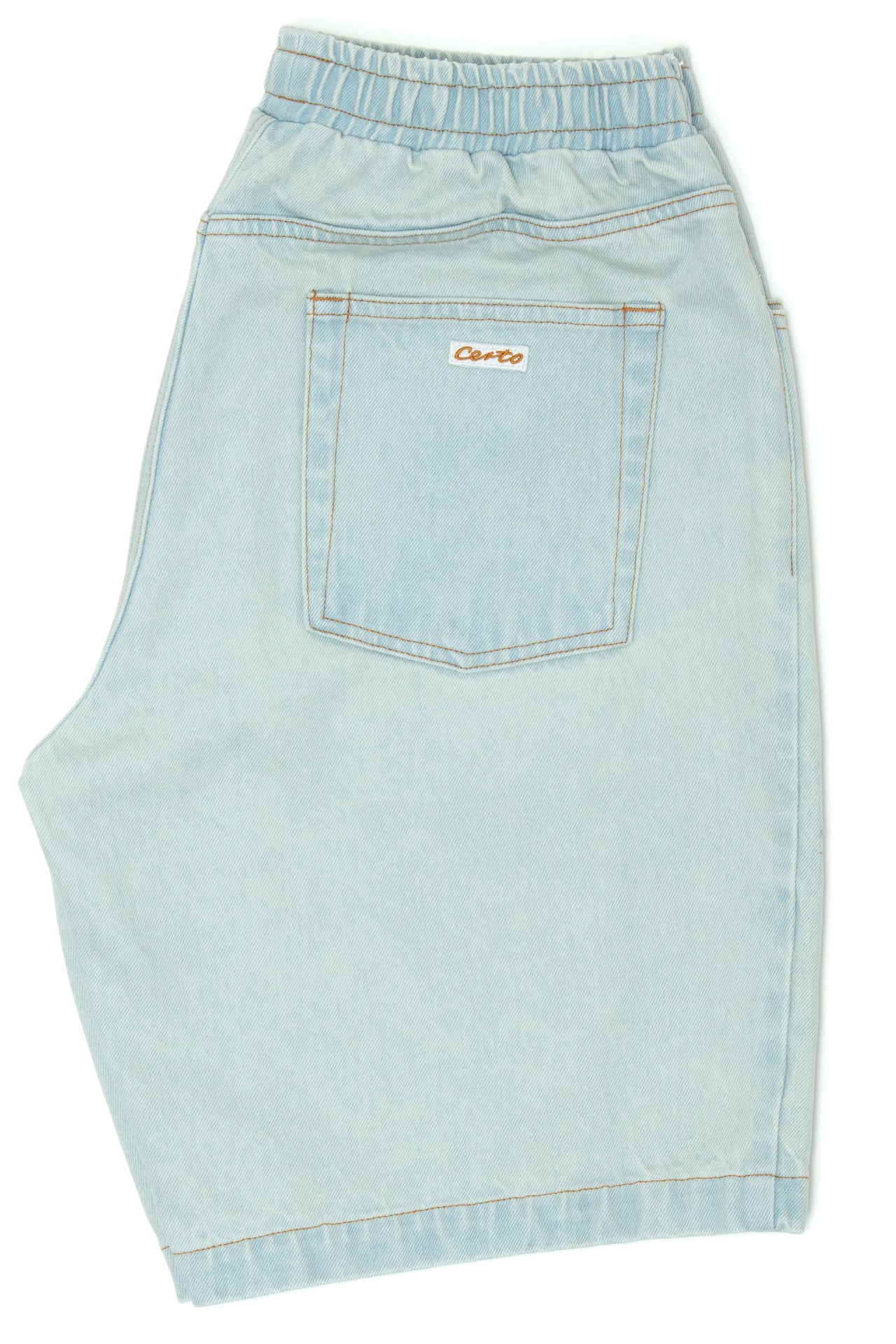 Denim shorts DST001 heavy worn faded