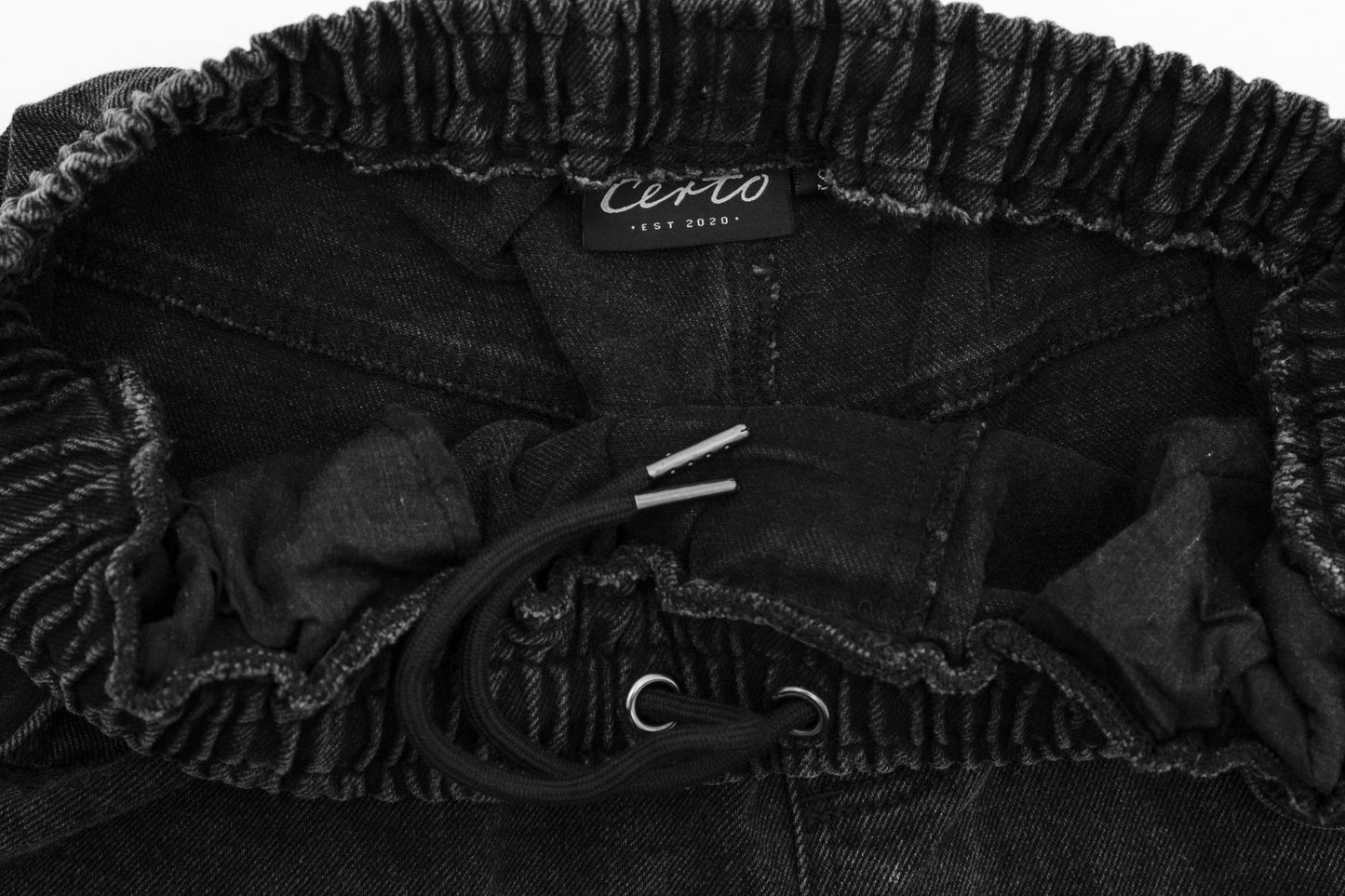 Denim Jeans T001 black washed pant