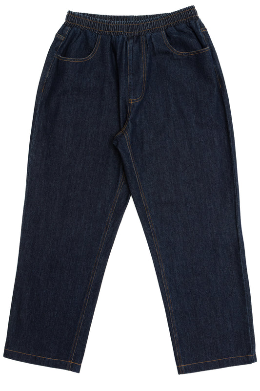 Denim jeans blue lined