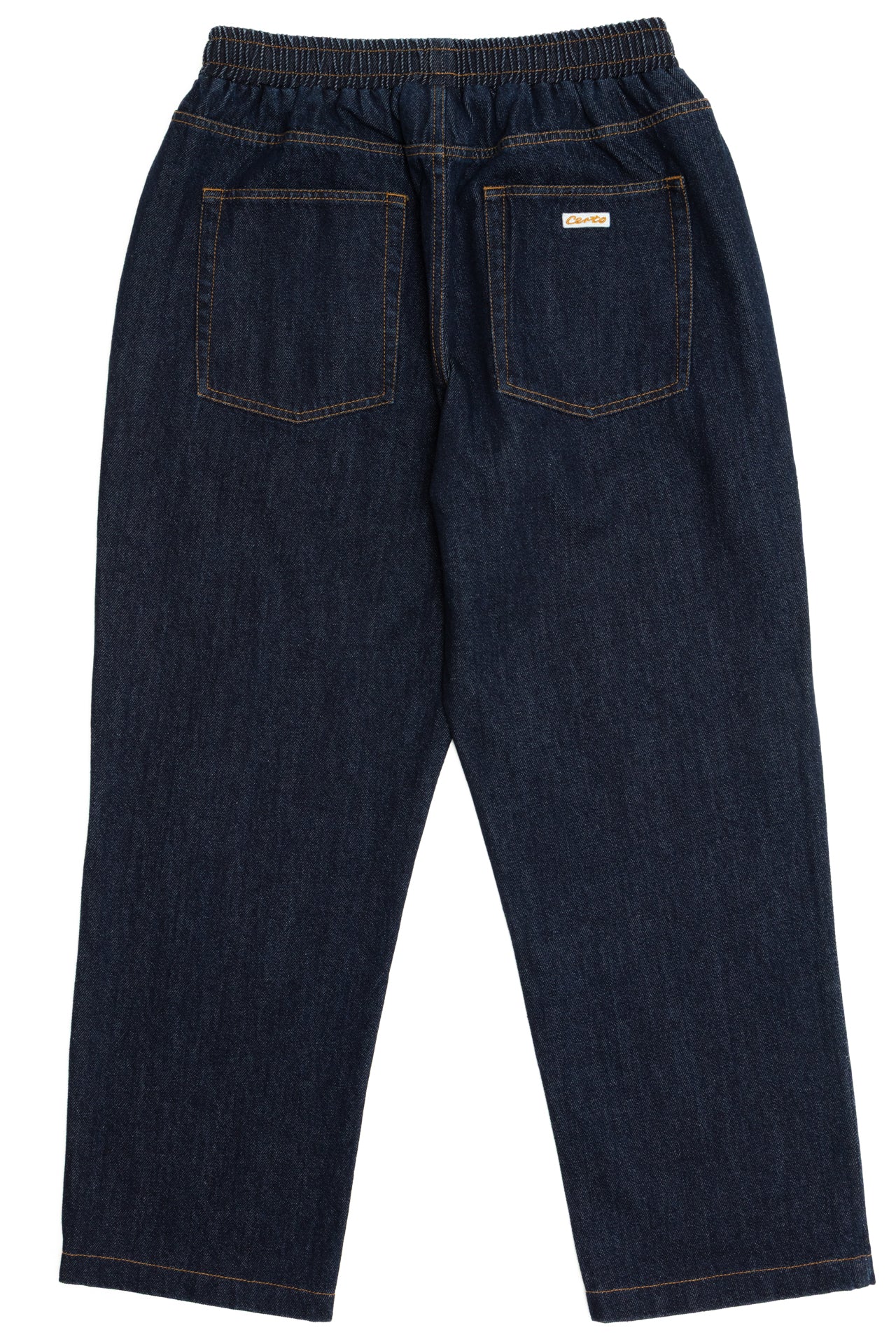 Denim jeans blue lined