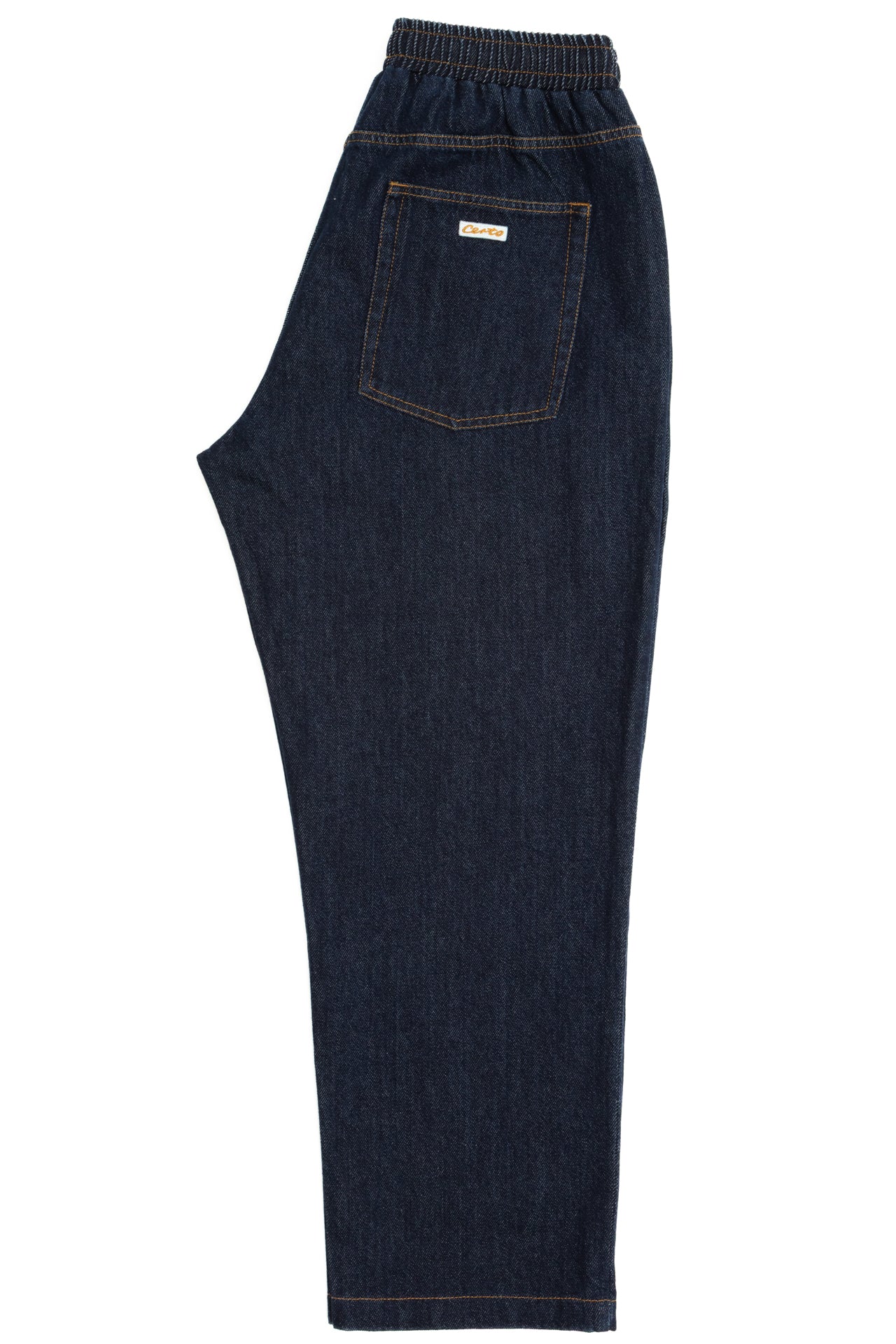 Denim jeans blue lined