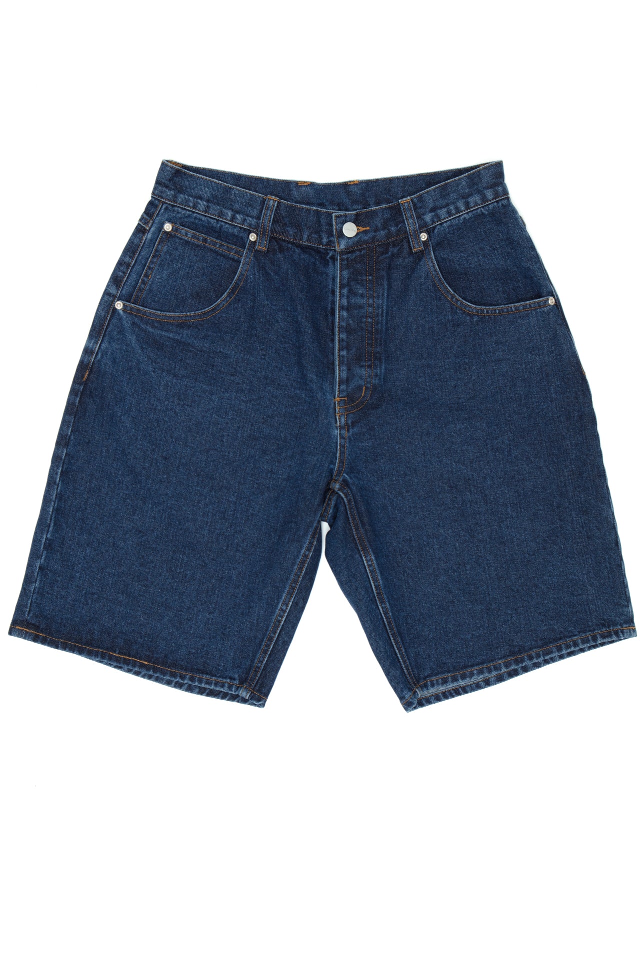 Denim shorts Mid blue