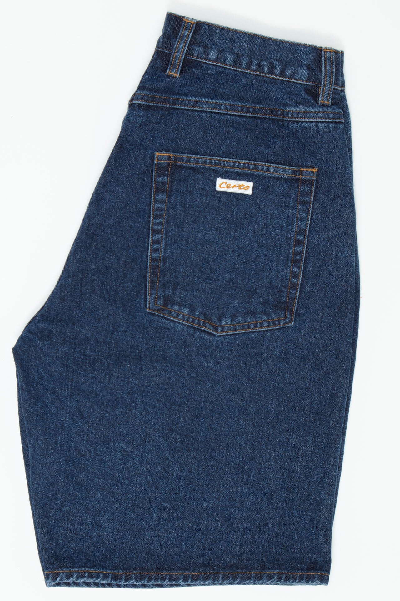 Denim shorts Mid blue
