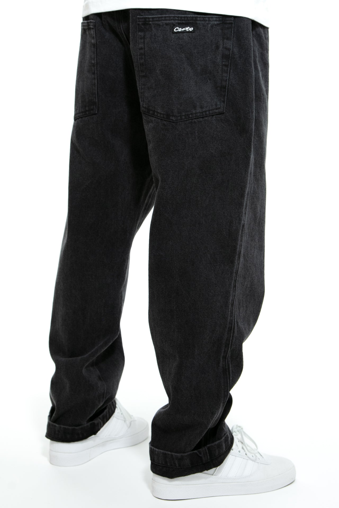 Denim Jeans T001 black washed pant – Certo pants